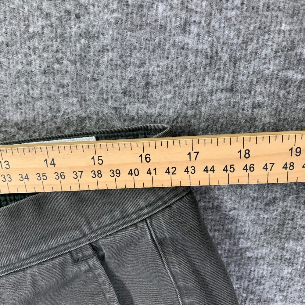Mott & Bow Chino Pants Mens 33x29 Gray Trousers Modern Cotton - Picture 9 of 14